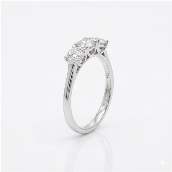 Anello Breda Gioielli Donna in Oro bianco Diamante 0.09 Ct FROX7946-NG - FROX7946-NG